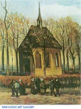 Haga click para ver la imagen ampliada 1884-1885 congregation leaving the reformed church in nuenen.jpg